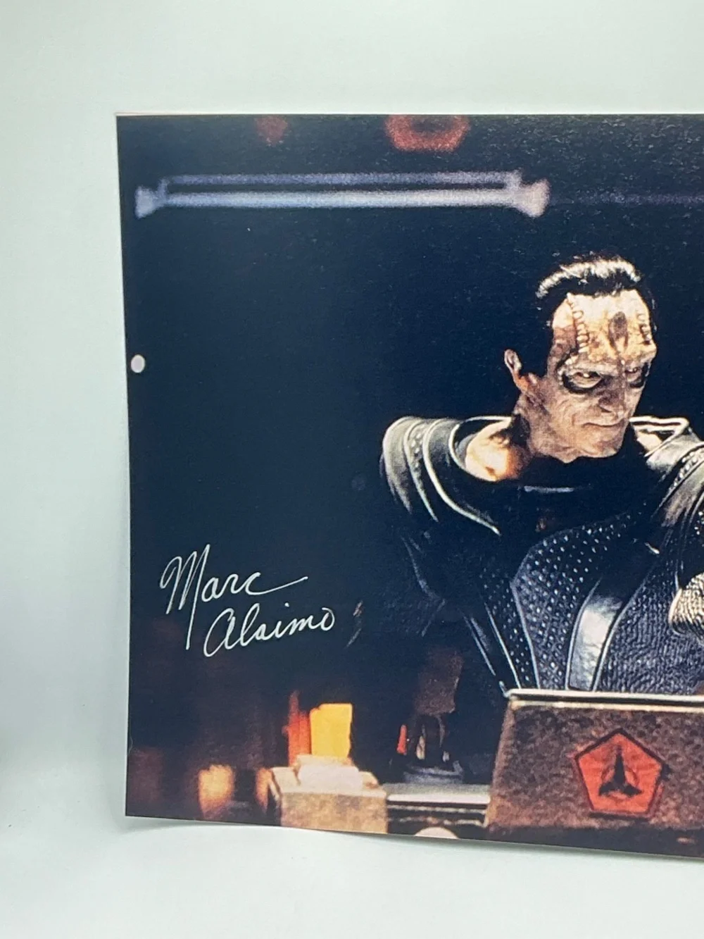Star Trek Autographed Marc Alaimo Signed Photo Gul Dukat Cardassian DS9 8x10 - Picture 3 of 6